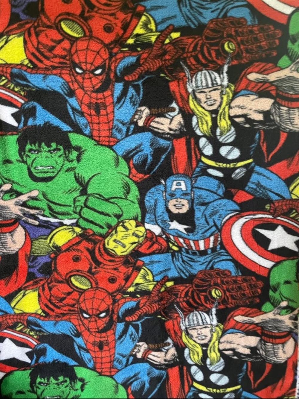 FABRICS! Marvel Avengers and Superman